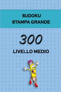 Sudoku Stampa Grande - 300 Livello Medio