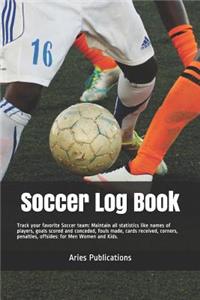 Soccer Log Book