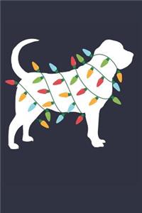 Bloodhound Notebook - Christmas Gift for Bloodhound Lovers - Bloodhound Journal