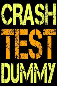 Notebook for Kart Racing Players, College Ruled Journal Crash Test Dummy