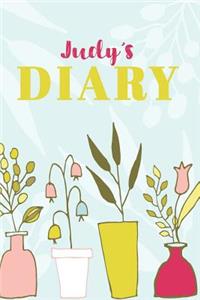 Judy Diary: Cute Personalized Diary / Notebook / Journal/ Greetings / Appreciation Quote Gift (6 x 9 - 110 Blank Lined Pages)