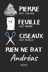 Rien ne bat Andréas - Notes