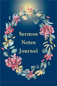 Sermon Notes Journal.