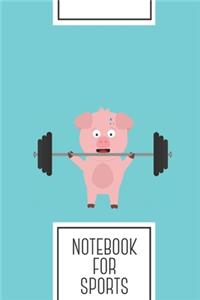 Notebook for Sports