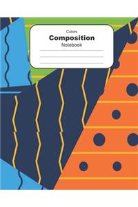 Colors Composition Notebook