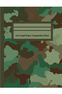 5x5 Graph Paper Composition Book