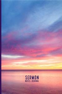 Sermon Notes Journal