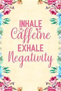 Inhale Caffeine Exhale Negativity