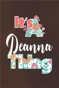 It's Deanna Thing