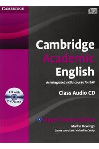 Cambridge Academic English B2 Upper Intermediate Class Audio CD and DVD Pack