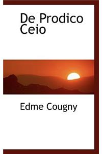 de Prodico Ceio