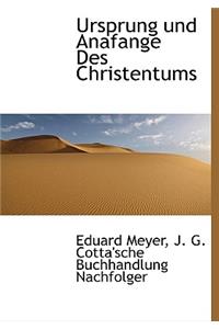 Ursprung Und Anafange Des Christentums