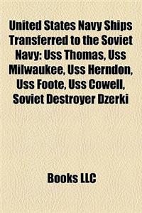 United States Navy Ships Transferred to the Soviet Navy
