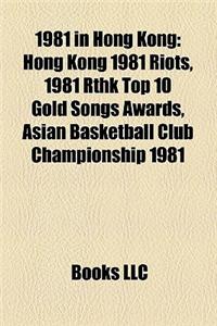 1981 in Hong Kong
