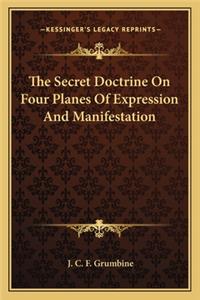Secret Doctrine on Four Planes of Expression and Manifestation