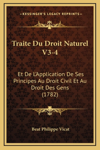 Traite Du Droit Naturel V3-4