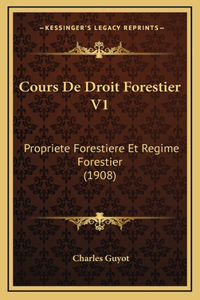 Cours De Droit Forestier V1
