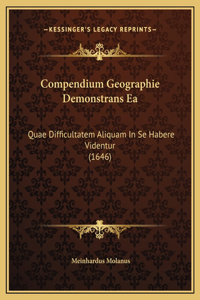 Compendium Geographie Demonstrans Ea