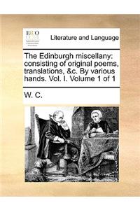 The Edinburgh Miscellany