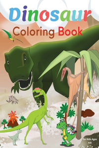 Dinosaur Coloring Book for Kids