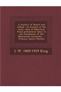 A History of Sumer and Akkad