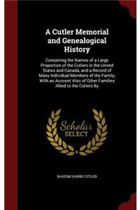 Cutler Memorial and Genealogical History