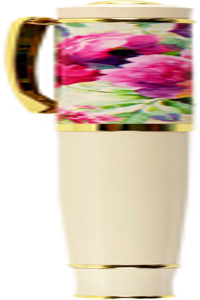 Peony Garden Roller Ball Pen