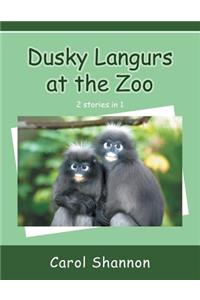 Dusky Langurs at the Zoo