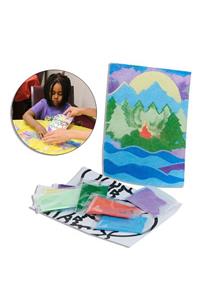 Vacation Bible School Vbs 2018 Rolling River Rampage River Sand Art Craft Kit: Experience the Ride of a Lifetime With God! - Package of 12