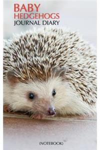 Baby Hedgehogs Journal (Notebook)