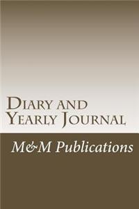 Diary and Yearly Journal - 365 pages