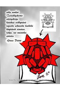 aika nauhat Tervehdyskortit värityskirja hauskaa viihdyttävä lapsille aikuisille kaikille käyttävät sisustaa, lahja, tai muistoksi artistin Grace Divine