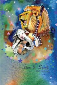 Lion & Lamb Blank Book IV