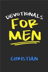 Devotionals For Men Christian