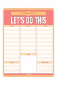 Knock Knock Let`s Do This Pen to Paper Mousepad