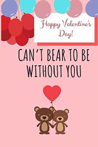Can't bear to be without you