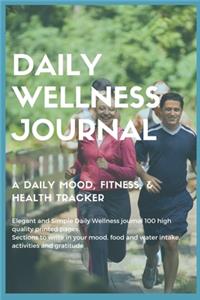 Daily Wellness Journal Notebook