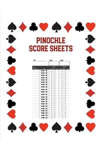 Pinochle Score Sheets