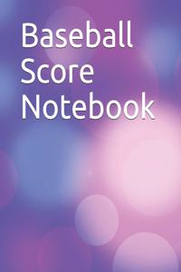 Baseball Score Notebook