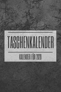 Taschenkalender Kalender für 2020