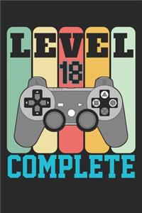 Level 18 complete