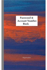 Password & Account Number Book