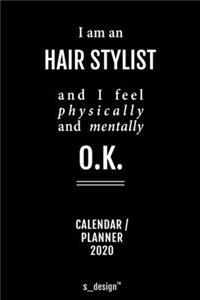 Calendar 2020 for Hair Stylists / Hair Stylist