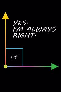 Yes. I'm Always Right.