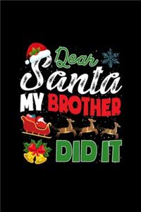 Dear Santa, I Really Tried Notebook