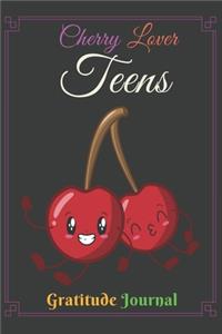 Cherry Lover Teens Gratitude Journal