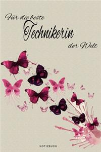 Für die beste Technikerin der Welt - Notizbuch