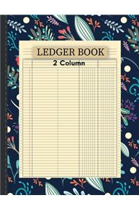 ledger book 2 column