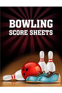 Bowling Score Sheet