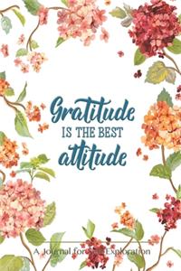 Gratitude is the best attitude